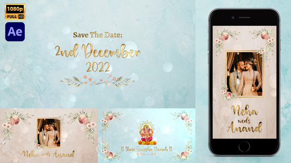 Indian Wedding Invitation, After Effects Project Files | VideoHive